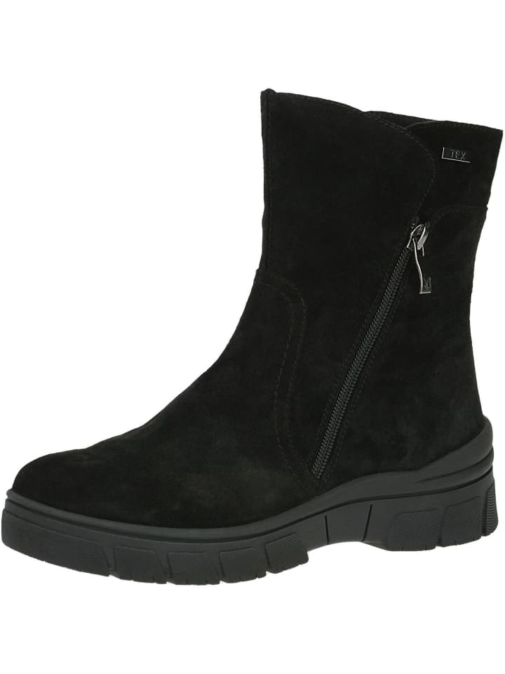 Stiefelette in BLACK SUEDE