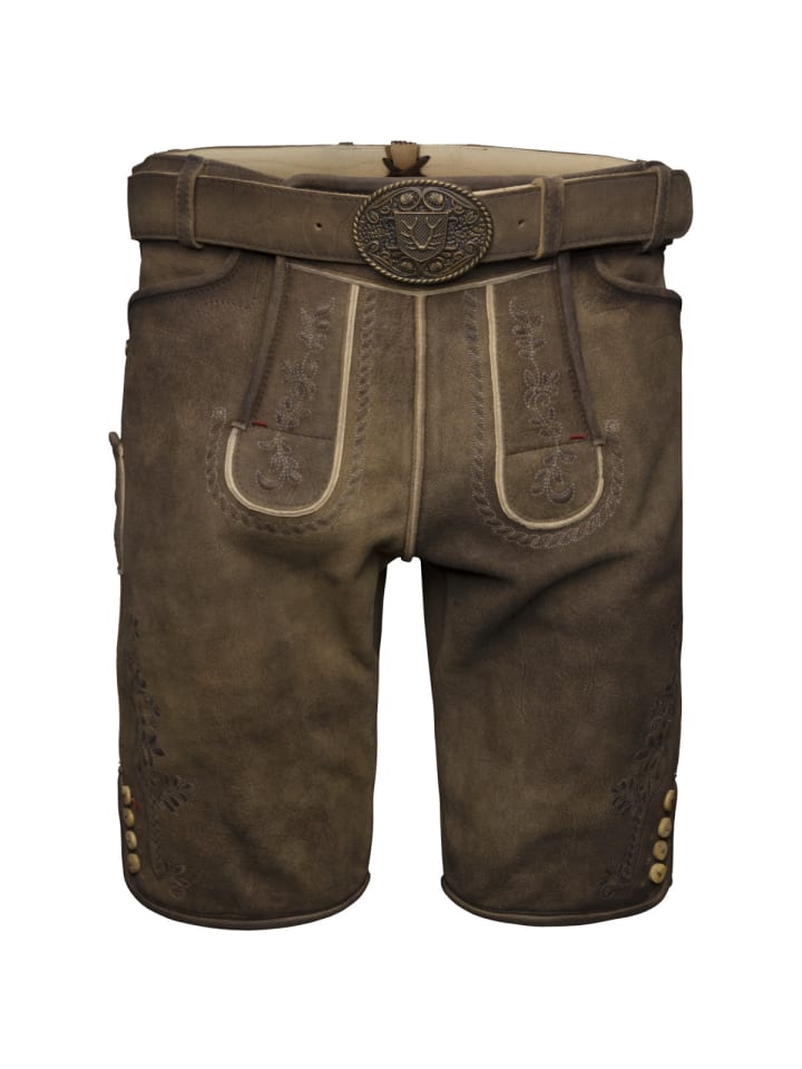 Lederhose Dante in braun