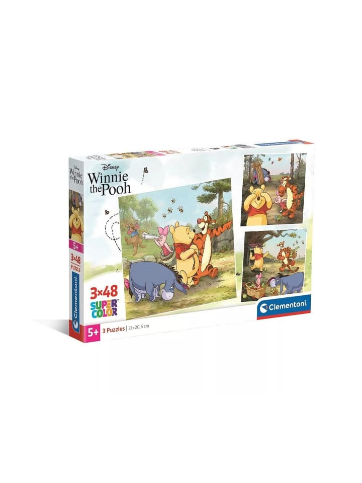 Winnie Puuh 3x48 Stk Puzzle Clementoni