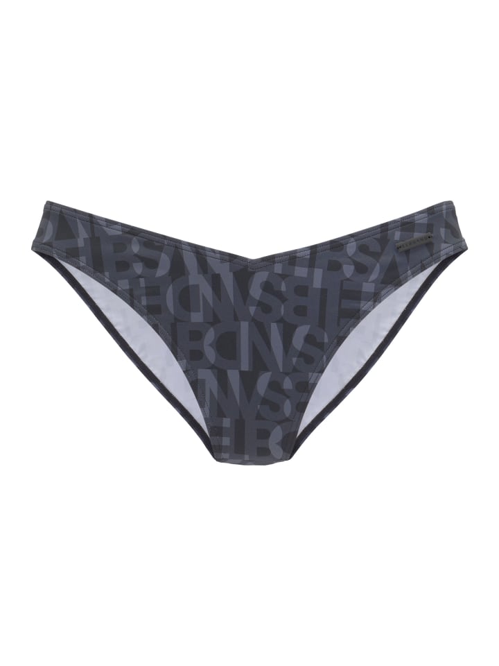 Bikini-Hose in schwarz