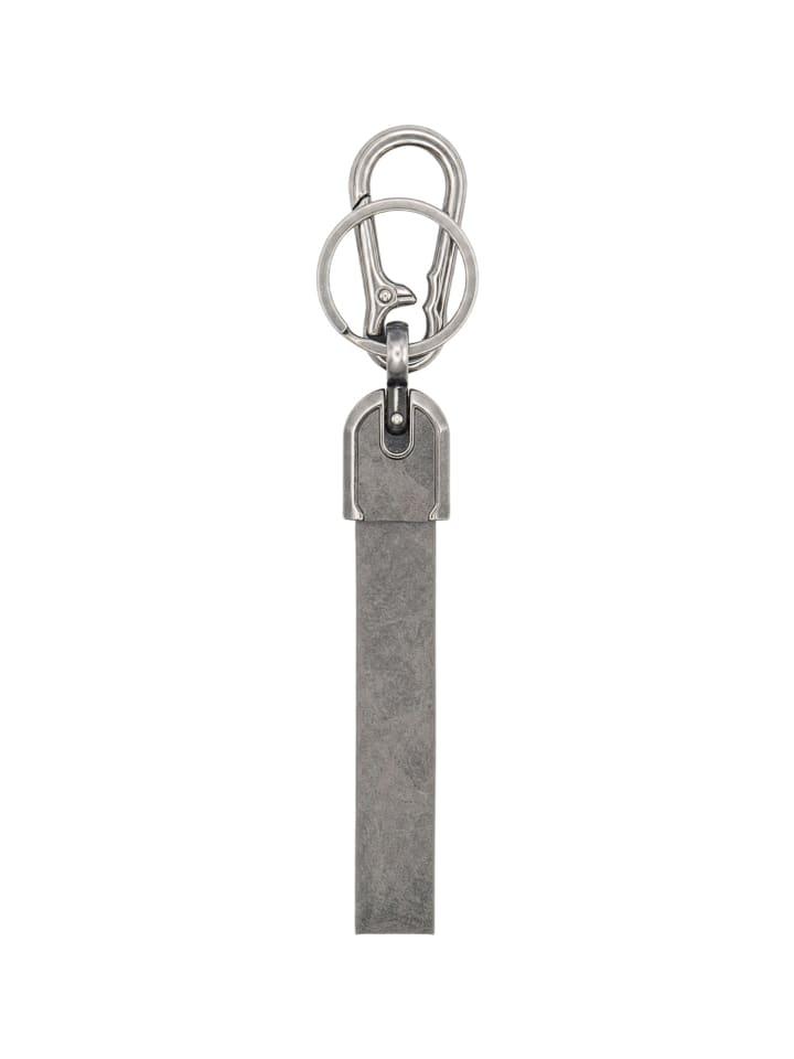 Geldbörsen- und Schlüsselanhänger-Set in GRIGIO