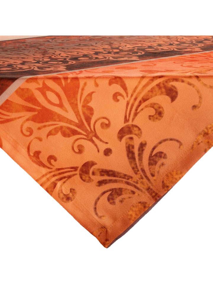 Mitteldecke in orange