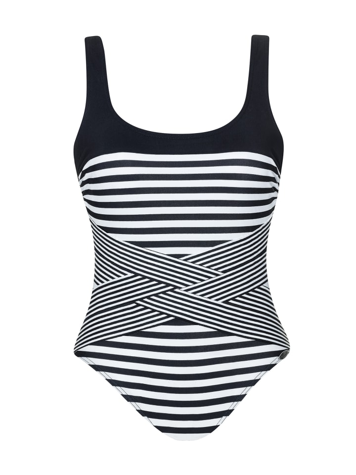 Badeanzug Basic in Schwarz