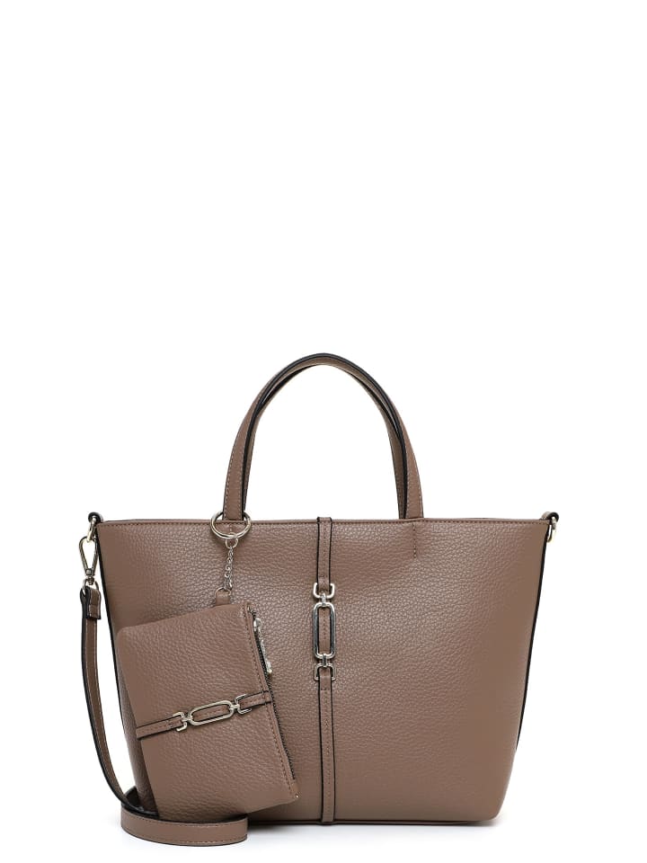 Shopper E&N Lewe in taupe
