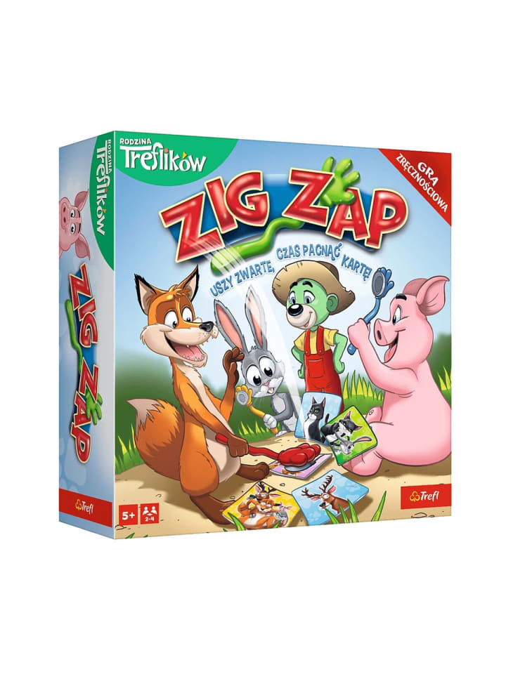 SPIEL - ZIG ZAP Treflik Family Trefl 02821