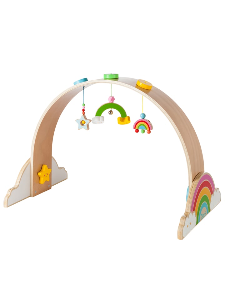 Spielbogen Baby Gym aus Holz "my rainbow" ab 0 Jahren