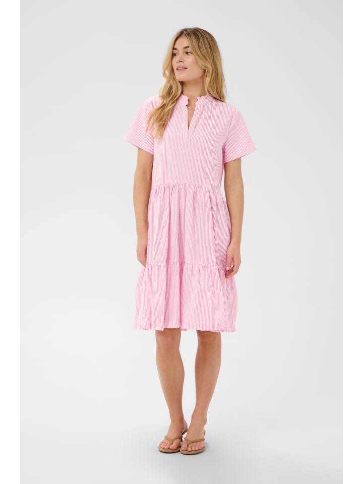 Kleid ElmikoSZ A-shape in Pink Cosmos Stripe