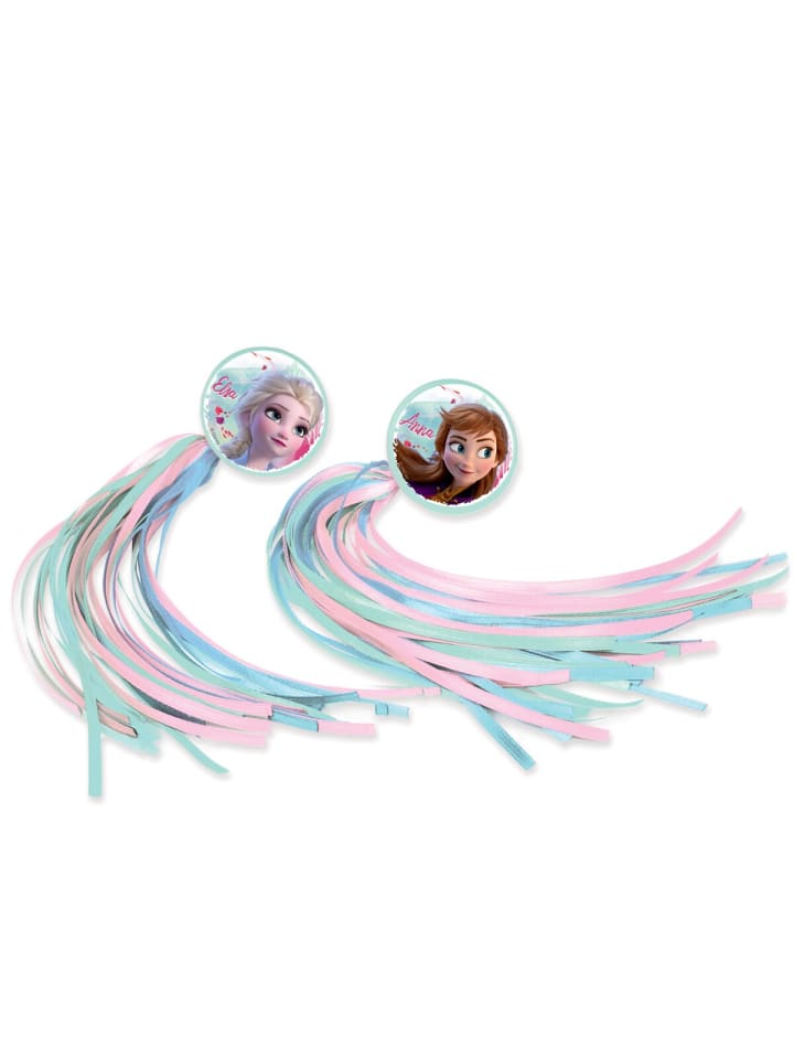 Frozen 2 Fahrradstreamer – Dekorative Bänder für den Lenker, 21 cm in Rosa