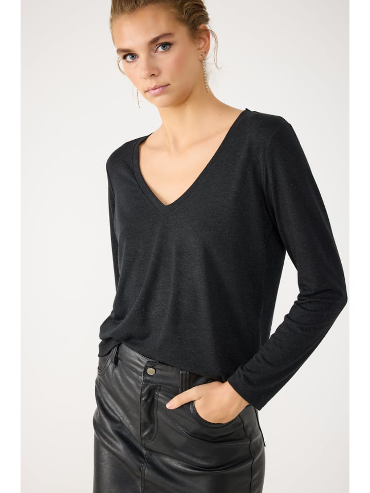 Blouse in Schwarz