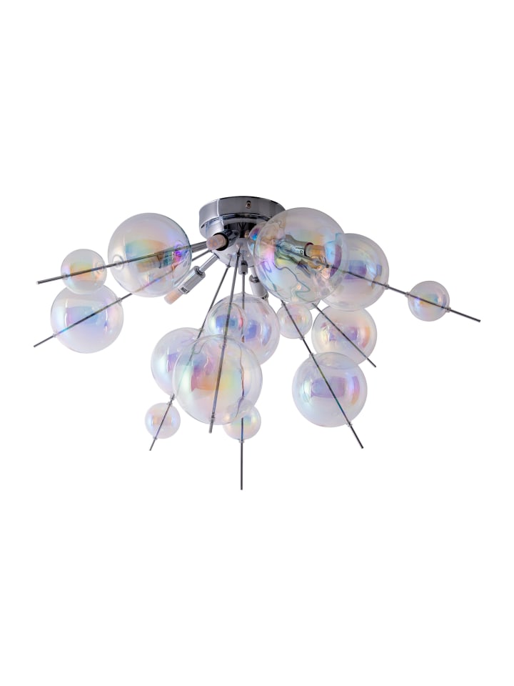 Deckenleuchte "EXPLOSION" in irisierend - (L)57 cm x (B)57 cm x (H)38 cm