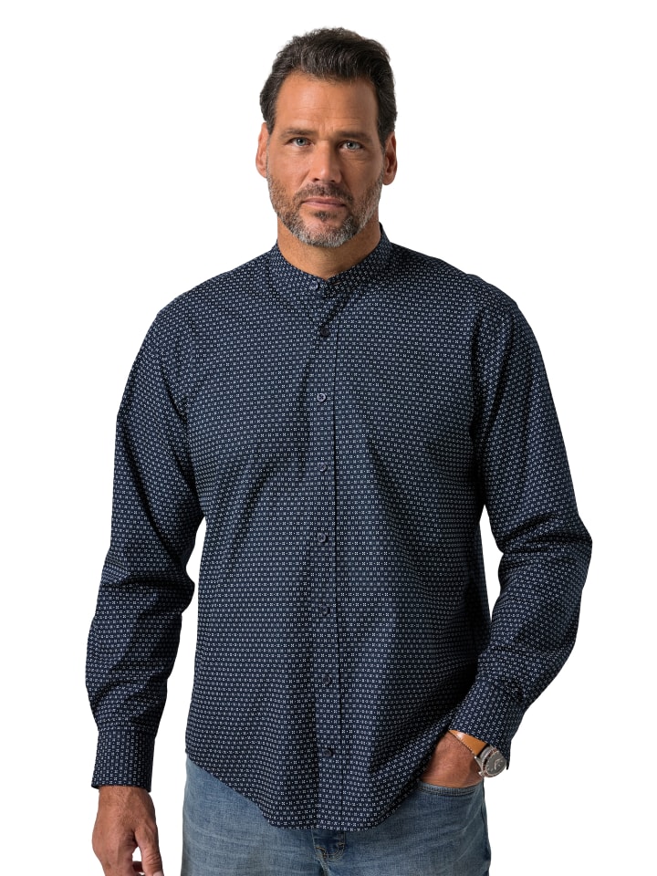 Hemd in navy blau