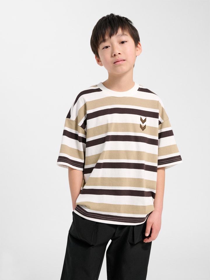 T-Shirt Hmljr Silly Lebensstil Kinder in SILVER MINK