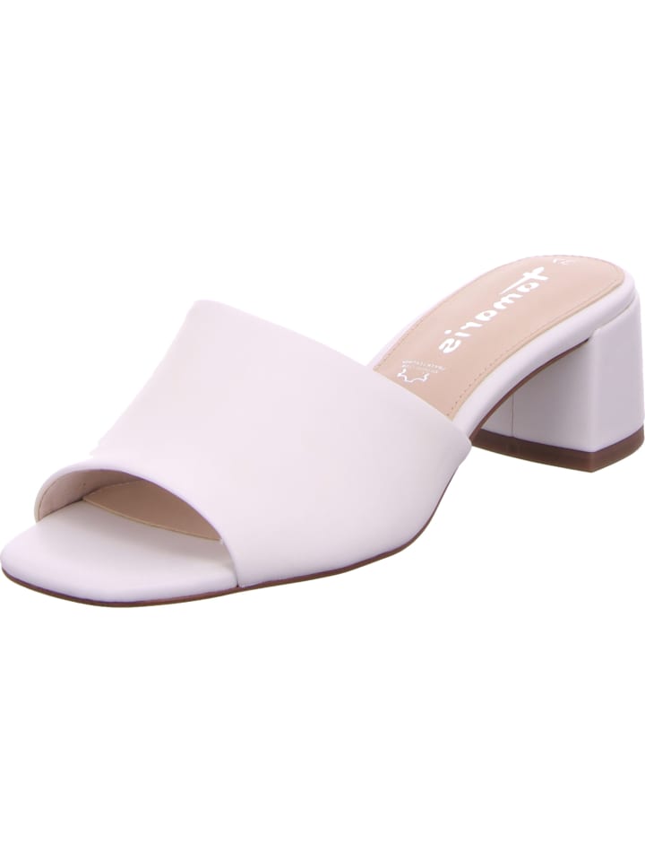 Pantoletten in WHITE