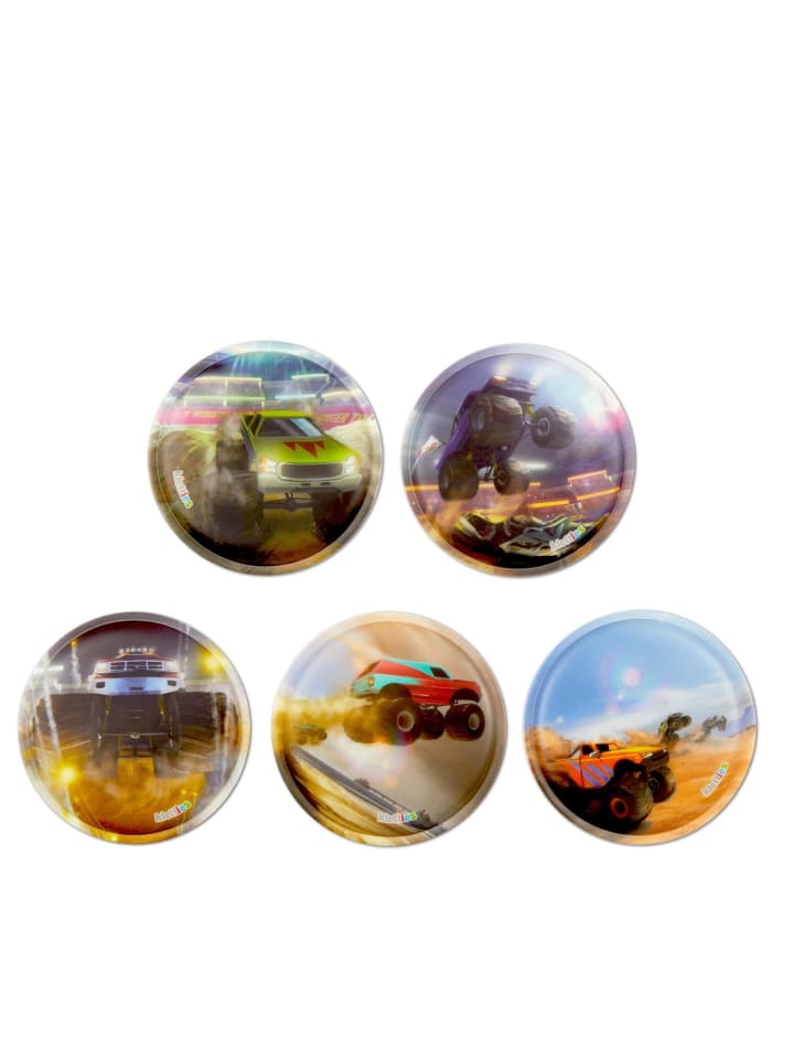 ergobag Kletties-Set Monstertrucks