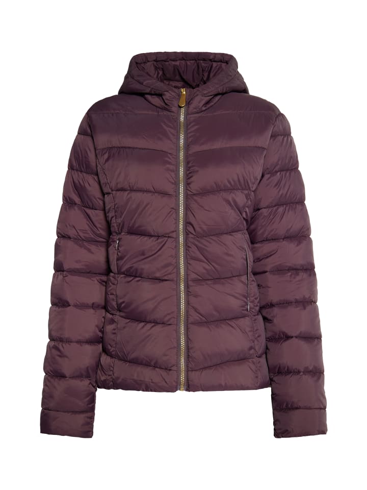 Damen Gesteppte Winterjacke in Braun
