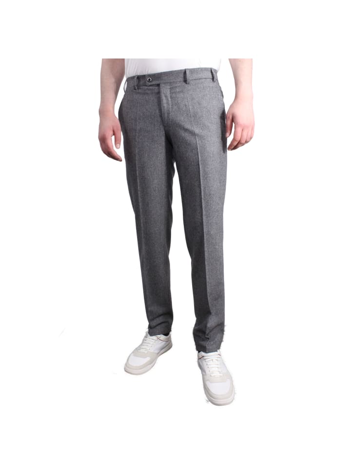 HILTL H-Hose Wolle lang in Mittelgrau