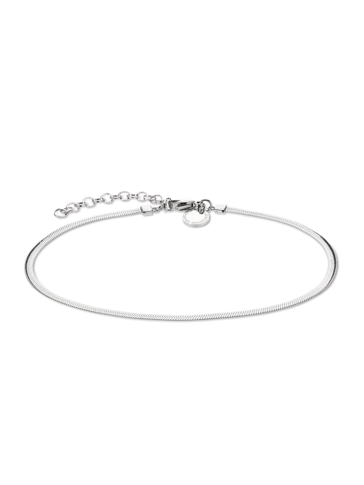 Fußkette The Sleek in silber