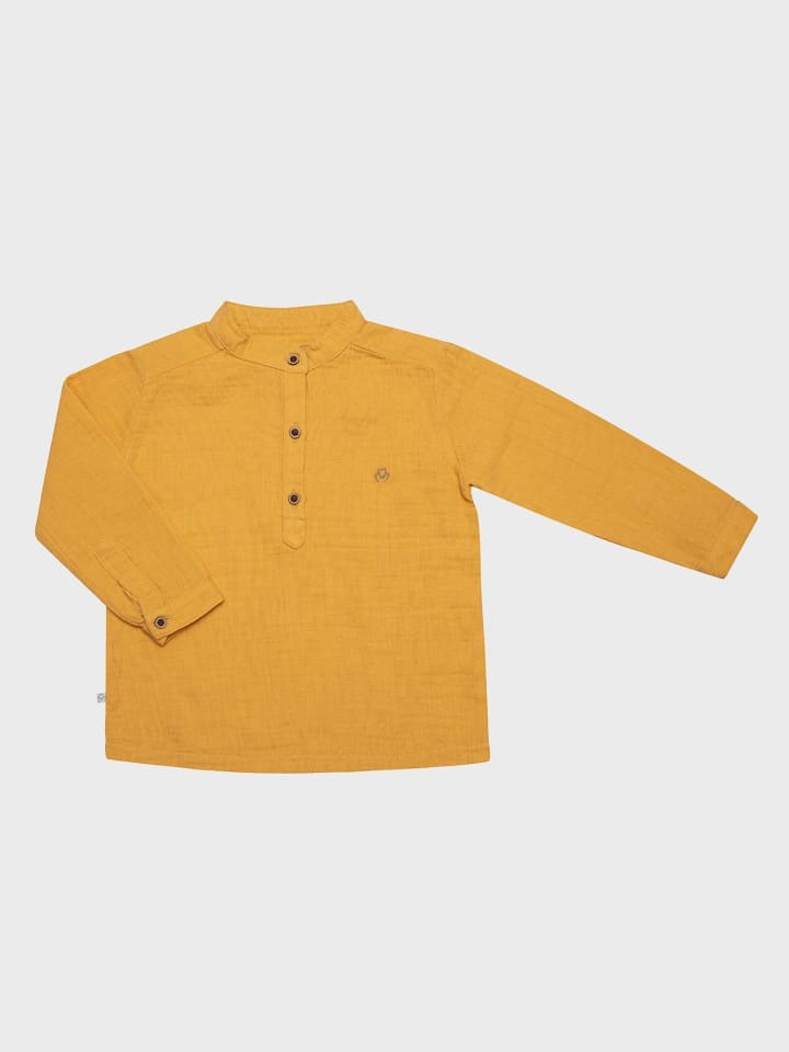 Baby Langarmshirt in Mustard