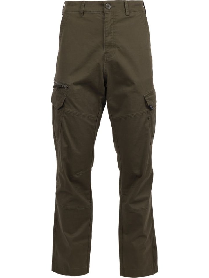 Stoffhose "Mohalk Casual Cargo Pants" in Grün