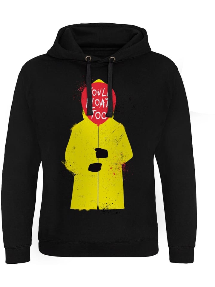 Hoodie "You'Ll Float Too Epic Hoodie" in Schwarz