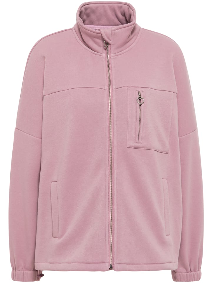 Damen Sweatjacke in Mauve