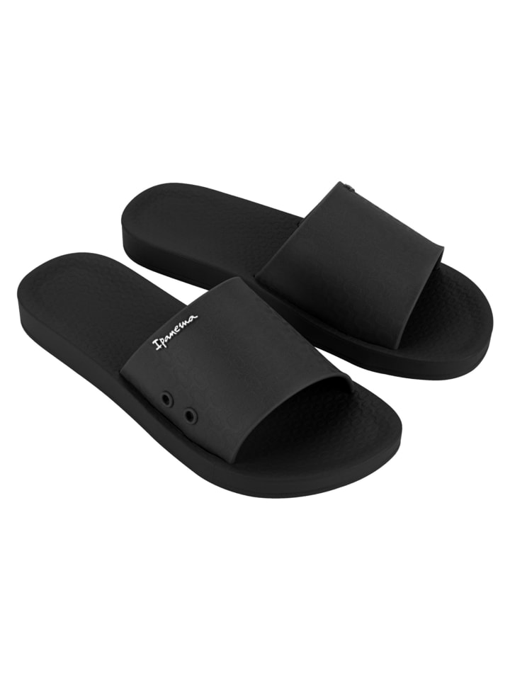 Anat Classic Slide Fem in Schwarz