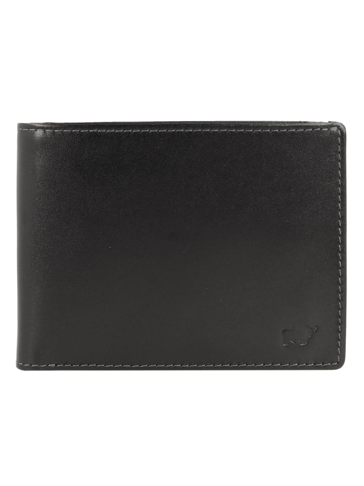 Arezzo Geldbörse RFID Leder 12,5 cm schwarz