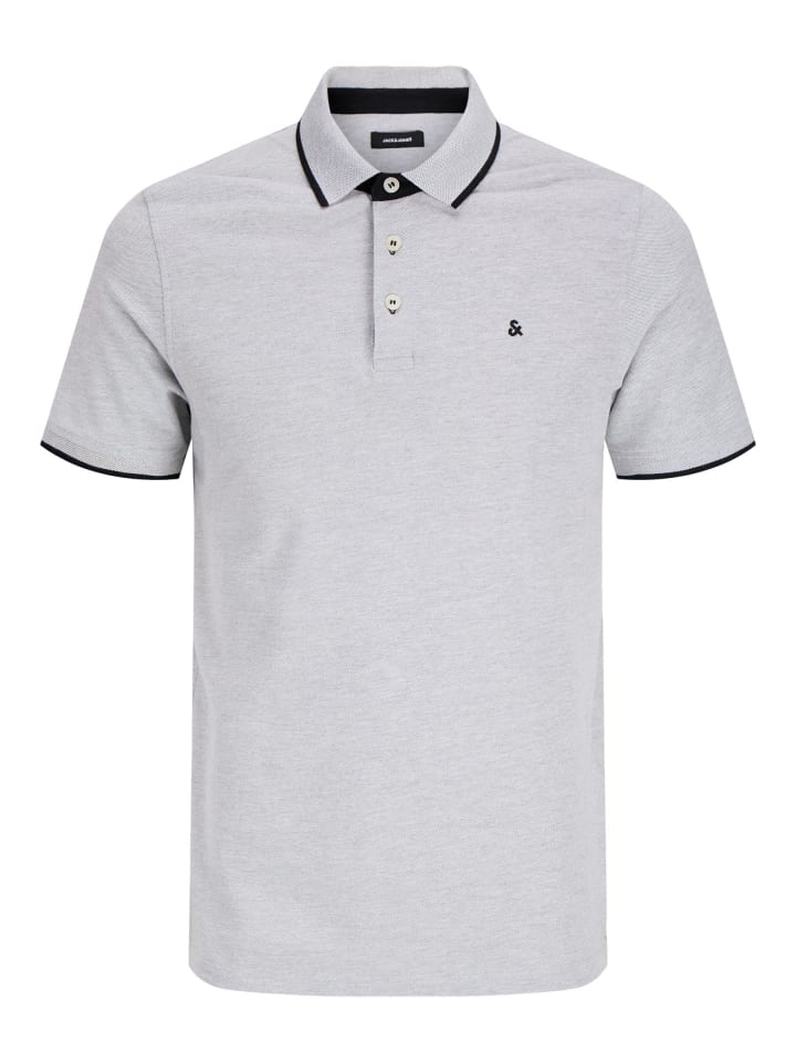 Poloshirt in Light Grey Melange 3