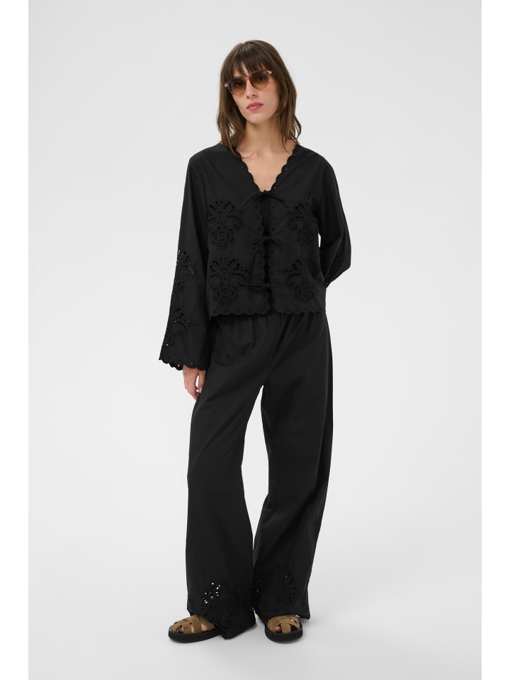 Casual Hose AgnethePW Easy fit in Black