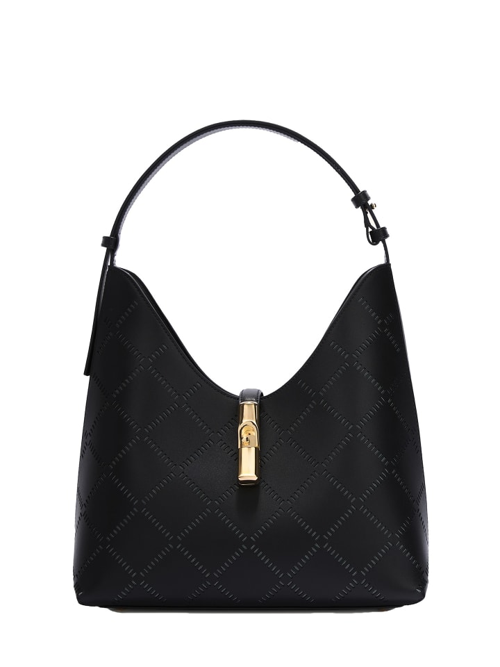 Schultertasche in BLACK