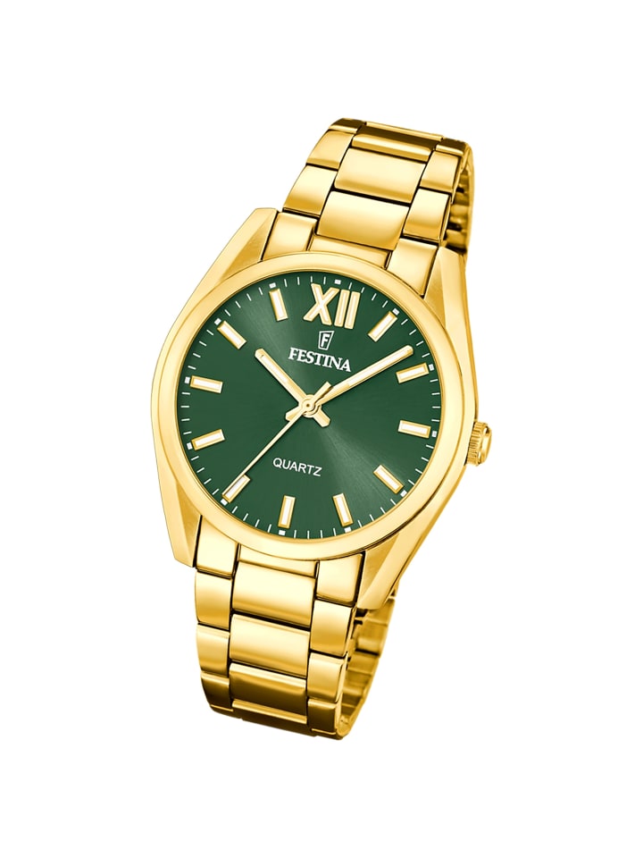 Analog-Armbanduhr Festina Boyfriend gold mittel (ca. 37mm)
