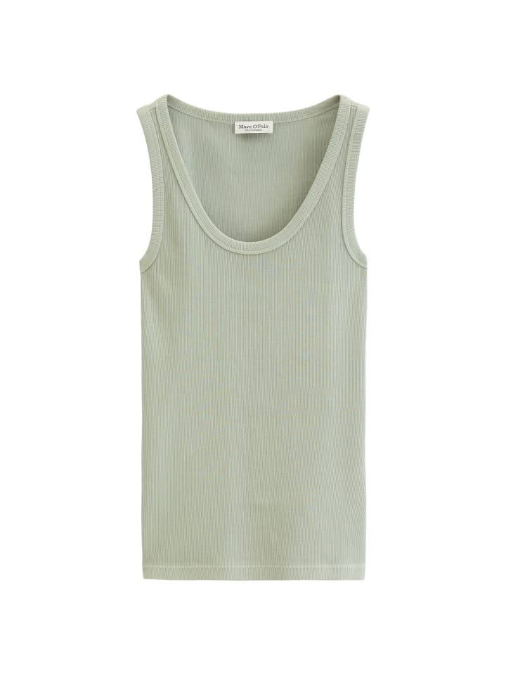 Tanktop slim in Fresh Sage