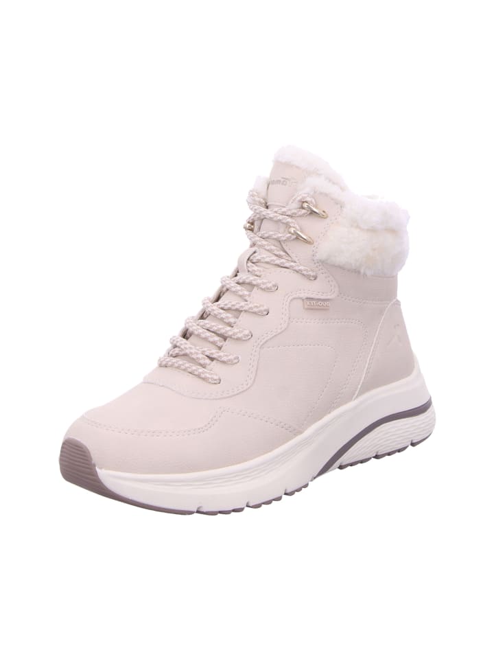 Winterstiefeletten in IVORY