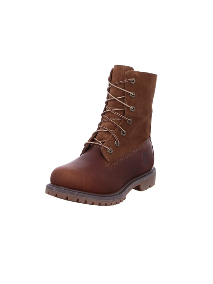 Schnürschuh in braun