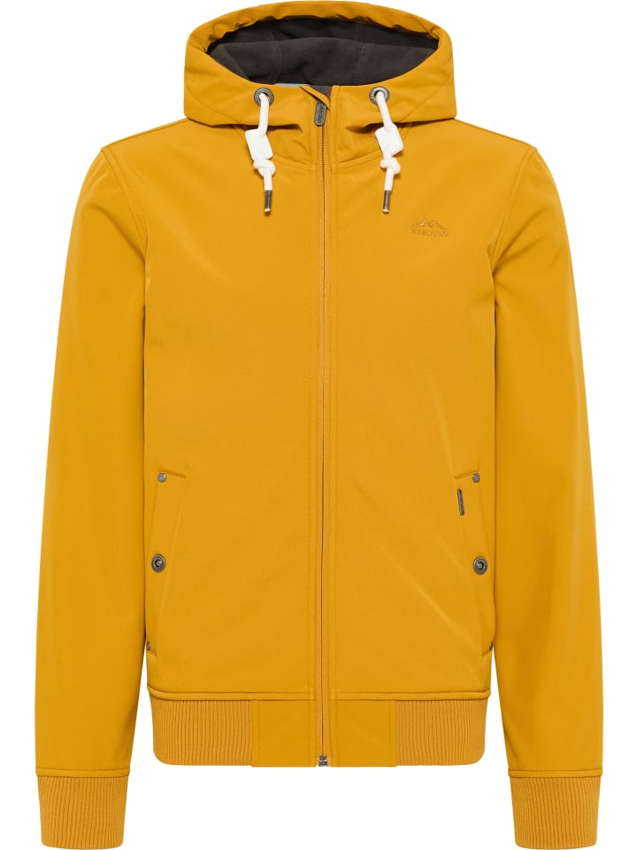 Herren Softshellblouson in senf