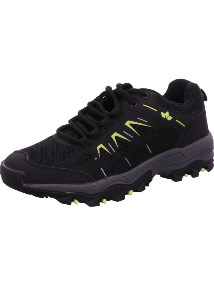 Outdoorschuhe Sierra in schwarz/lemon