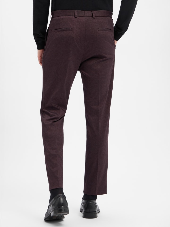 Baukasten-Hose Torino J in aubergine