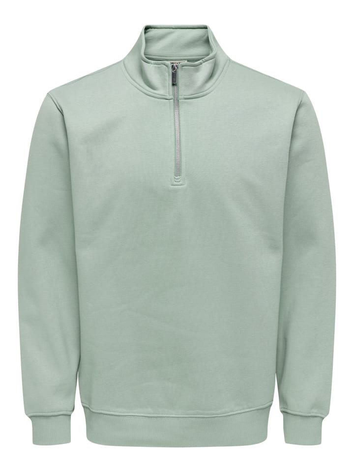 Sweatshirt in Iceberg Green