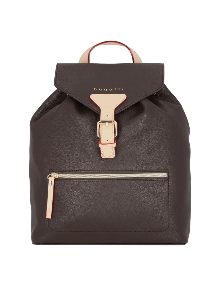 Ella City Rucksack 34 cm dunkelbraun