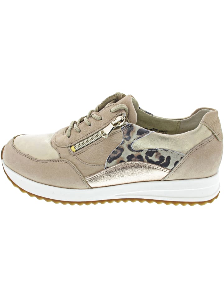 H-Vicky sportlicher Schnürer Beige