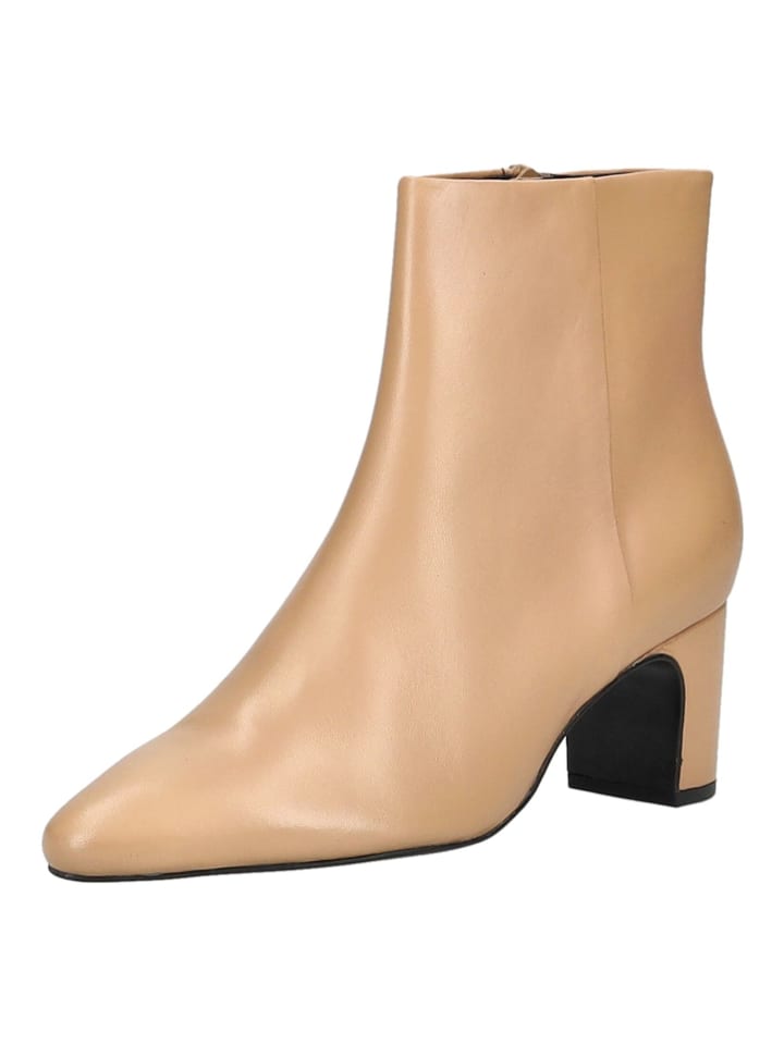 Stiefelette Nougat