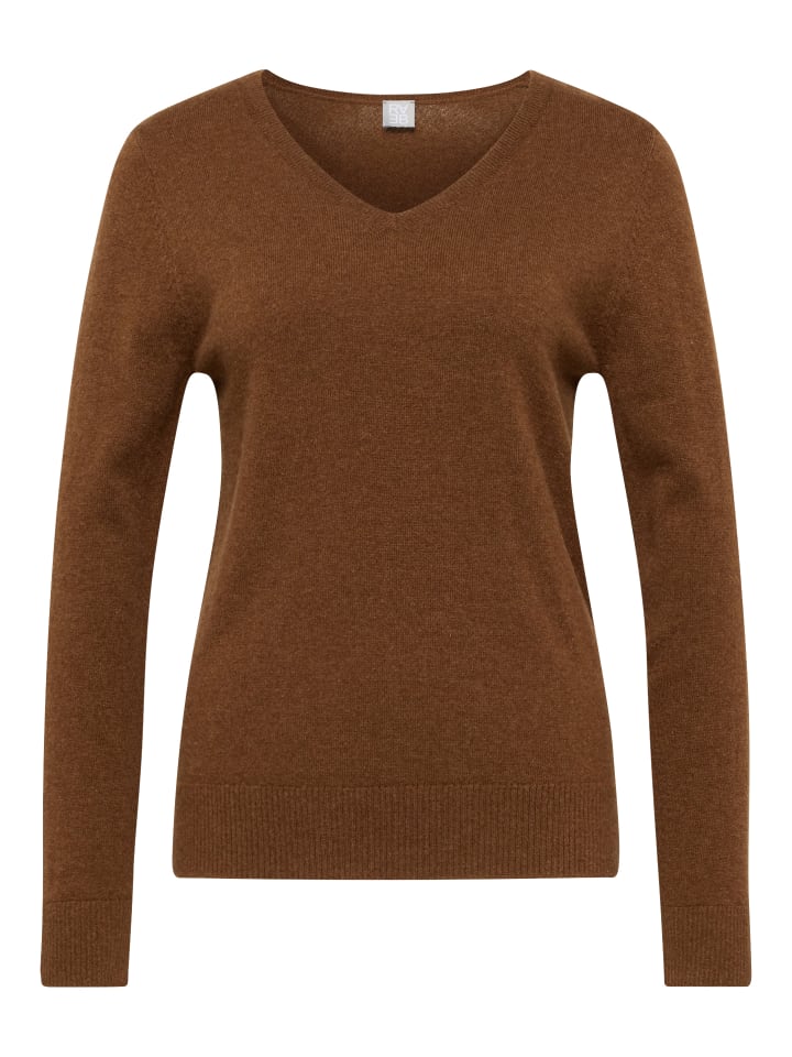 Pullover in Braun