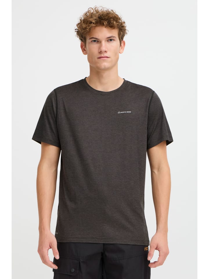 Kurzarmshirt NBAdrian M in braun