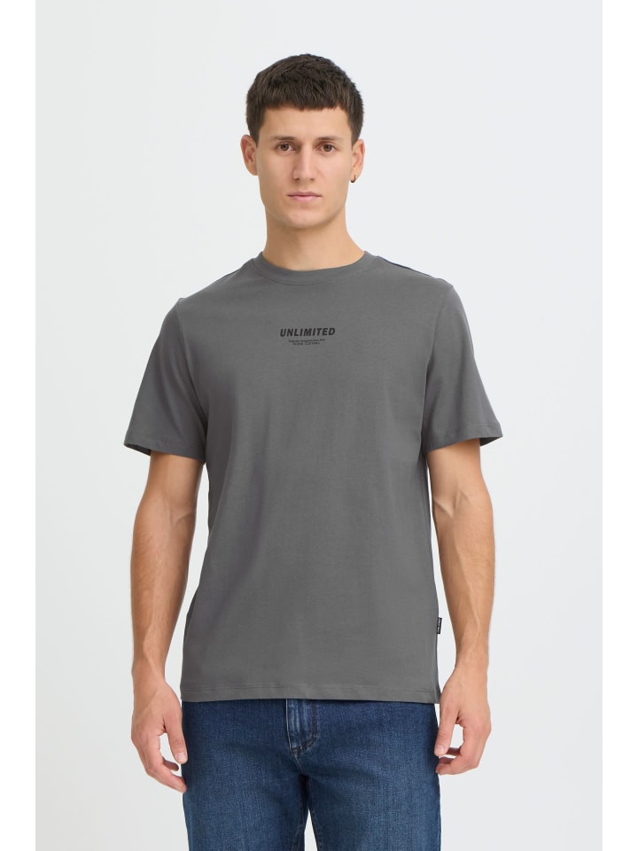 Rundhalsshirt BHStema in grau