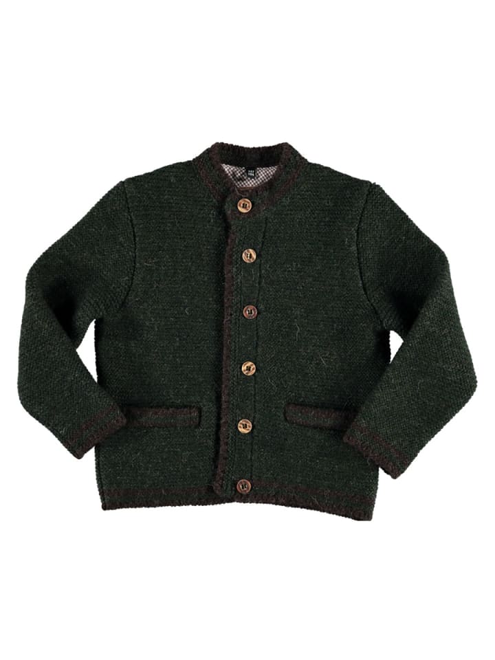 Kinder Strickjacke Ruruba in oliv