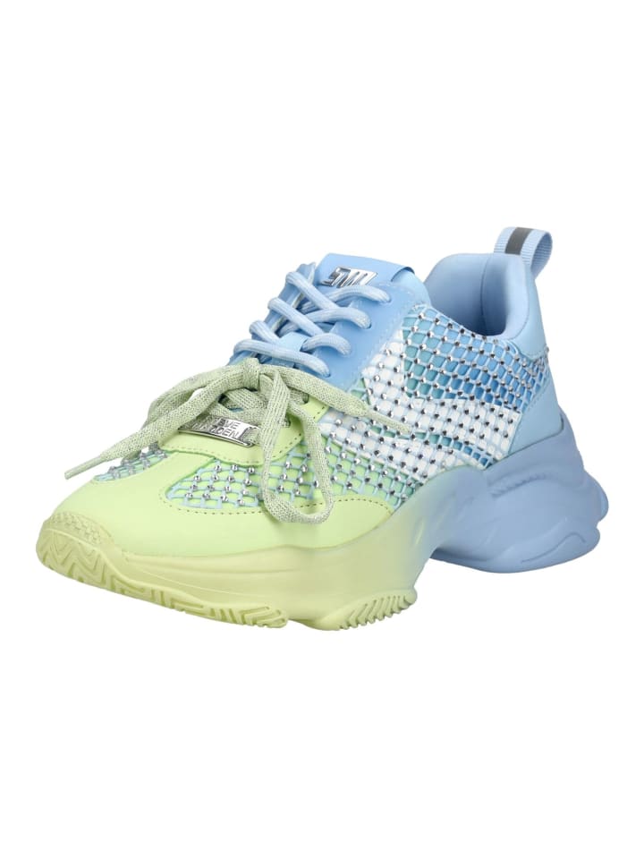 Sneaker Blau/Lime