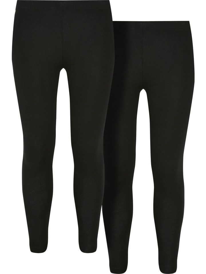 Leggings in black/black