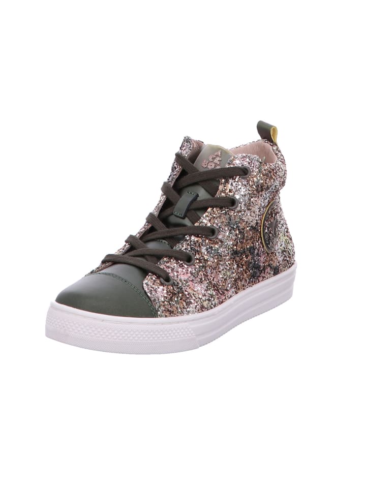 Schnürboot in grün