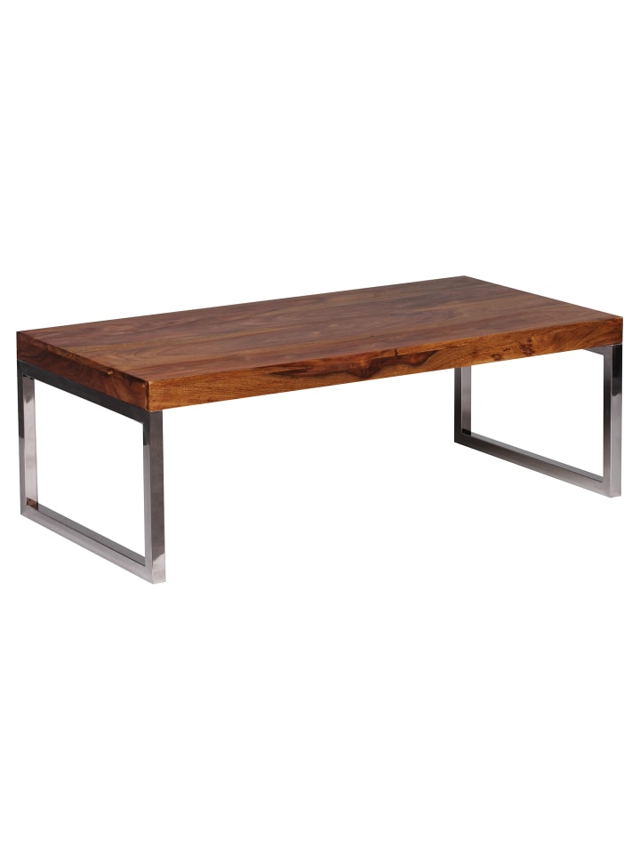 Couchtisch in Braun / Sheesham / 60x120x40