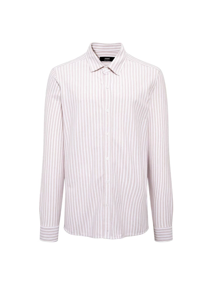Langarmhemd Stripe in Falcon Stripe